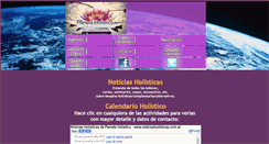 Desktop Screenshot of noticiasholisticas.com.ar